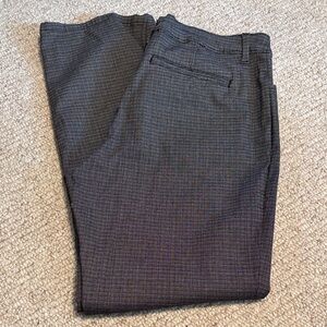 Womens Lee Relaxed Fit Trousers Houndstooth 14